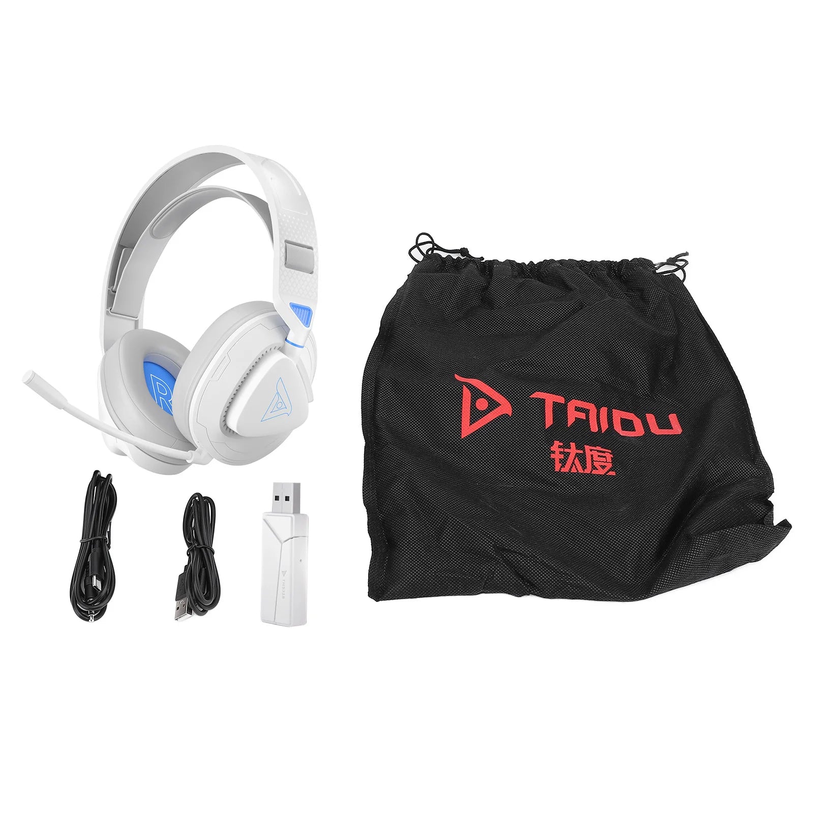 Wired Gaming Headset Adjustable Headband 2.4G Wireless Gaming Headset - Dude Essentials