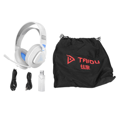 Wired Gaming Headset Adjustable Headband 2.4G Wireless Gaming Headset - Dude Essentials
