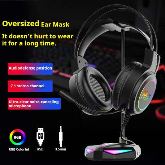 Gaming headset headset computer wired headset - Dude Essentials