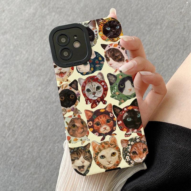 Funny Cat Phone Case - Dude Essentials