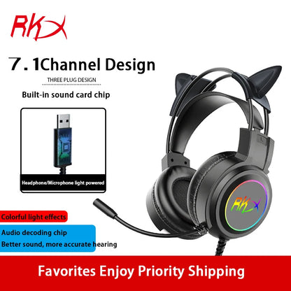 Gaming headset headset computer wired headset - Dude Essentials