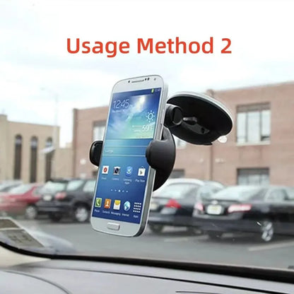 Universal Mobile Car Phone Holder for Phone In Car Holder Windshield Cell - Dude Essentials
