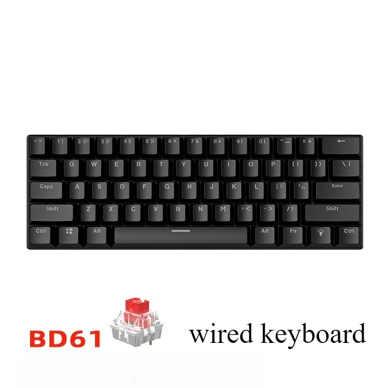 Teclado mecanico 60% gaming keyboard - Dude Essentials