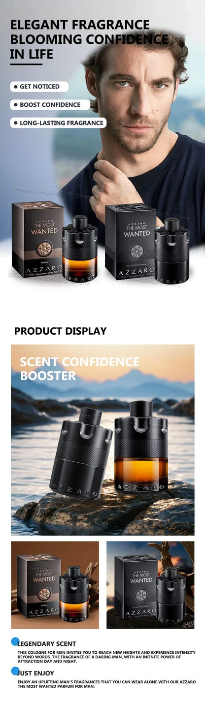 100ml Azzaro The Most Wanted Parfum Intense Men‘s Cologne - Dude Essentials