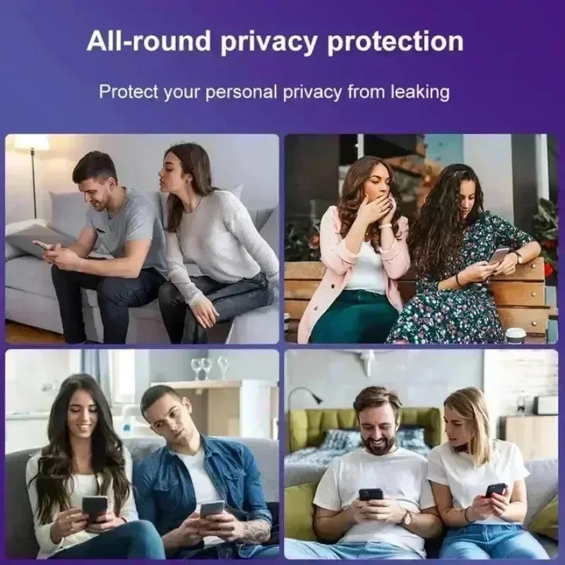 5Pcs Dust Free Installation Privacy Screen Protector - Dude Essentials