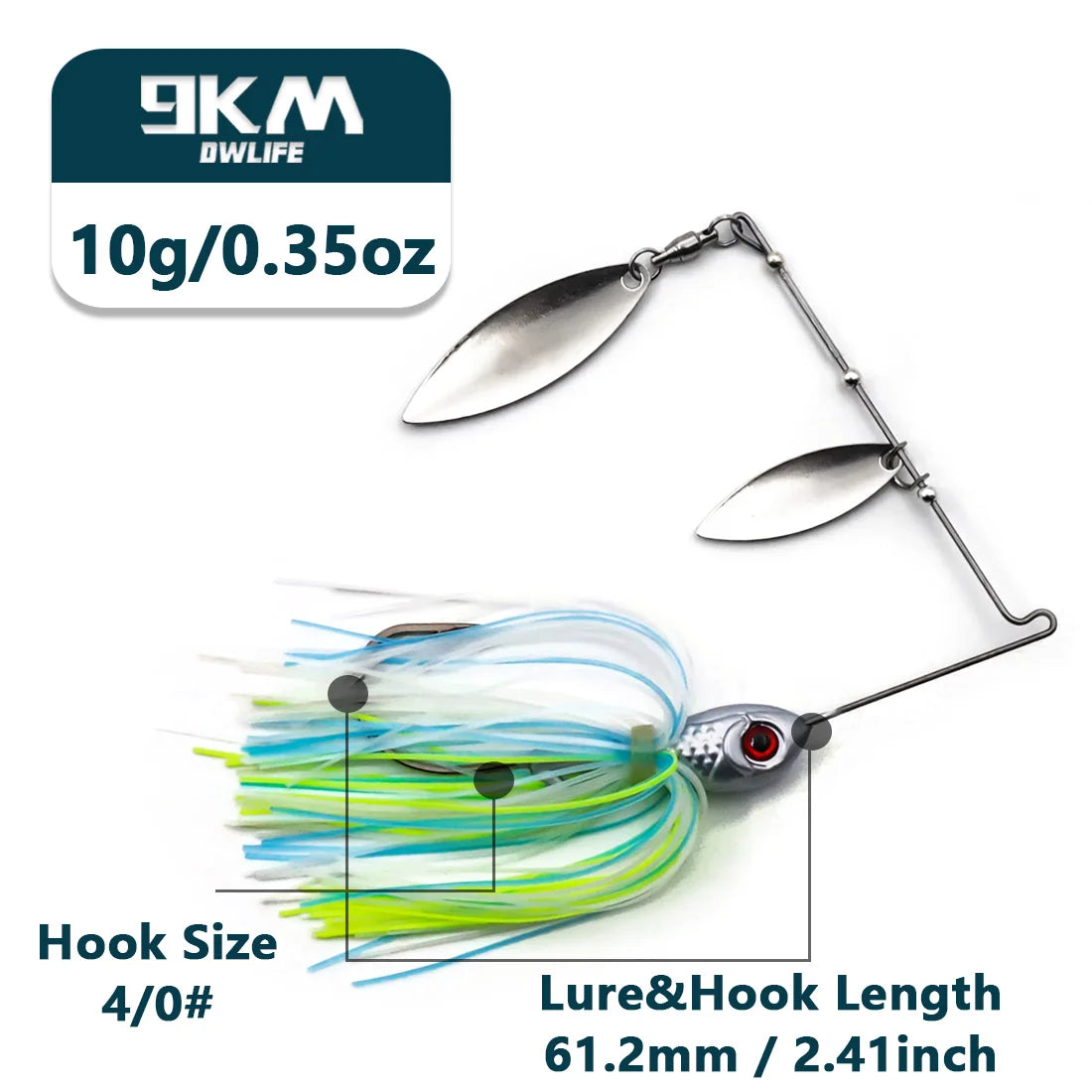 Jig Fishing Lures Bass Lure Freshwater Swim Baits for Bass Fishing Lure - Dude Essentials