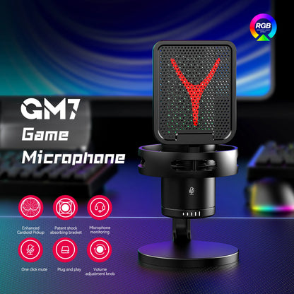 Gaming Microphone Professional Condenser Mic PC Laptop Computer - Dude Essentials