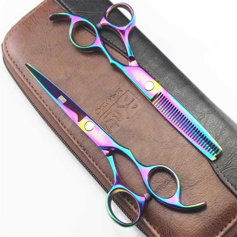 Professional Salon 6.0 Inch Hair Hairdressing Scissors Barber Hair Shears - Dude Essentials