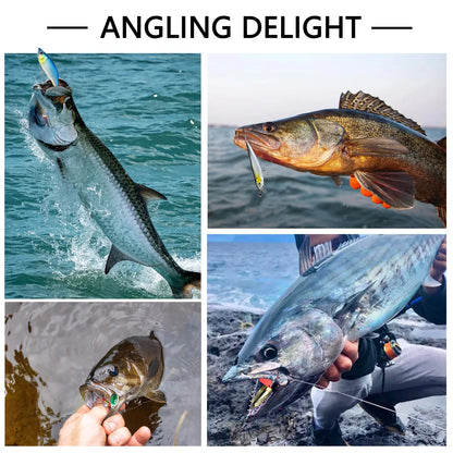 Fishing 83/133/193/239/409pcs Fishing Lure Kit For Trout/Pike/Bass - Dude Essentials