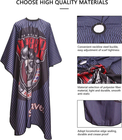 Hairdressing Cape for Hairstylist New Pattern Barber Capes - Dude Essentials