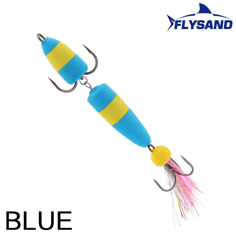 Frog Lures 9g Fishing Lures Floating Weedless Lure with Double Sharp Hooks - Dude Essentials