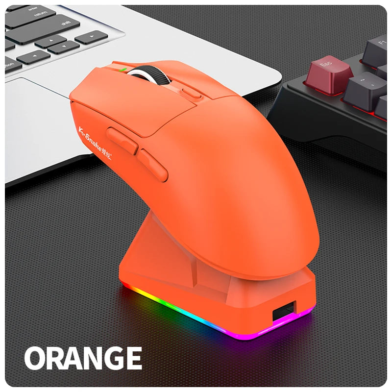 Lightweight Esports Gaming Mouse With Three-mode Wireless Bluetooth Charging - Dude Essentials