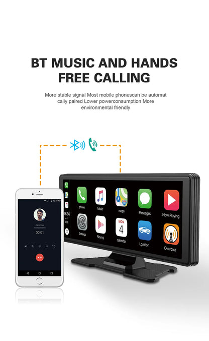 Universal Portable Carplay for Car Screen, Wireless Carplay Screen - Dude Essentials