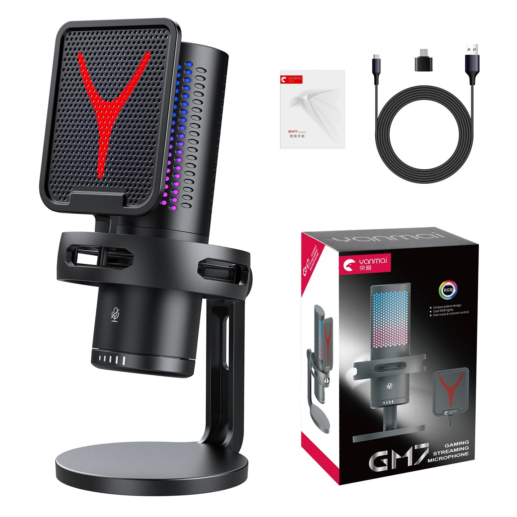 Gaming Microphone Professional Condenser Mic PC Laptop Computer - Dude Essentials