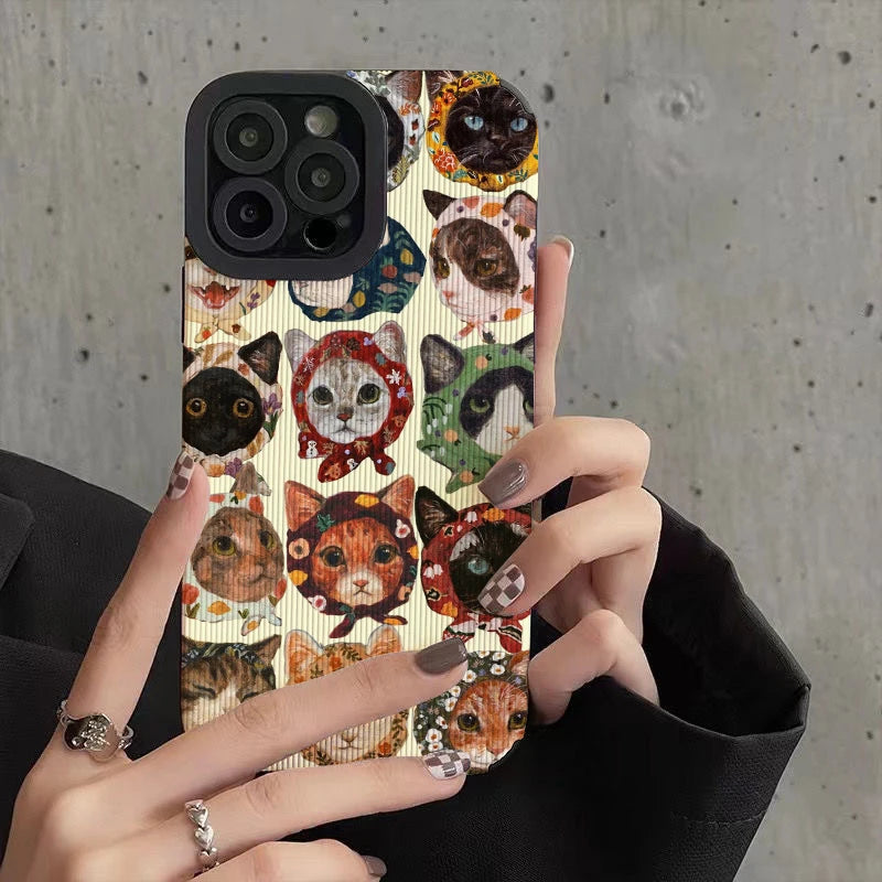 Funny Cat Phone Case - Dude Essentials