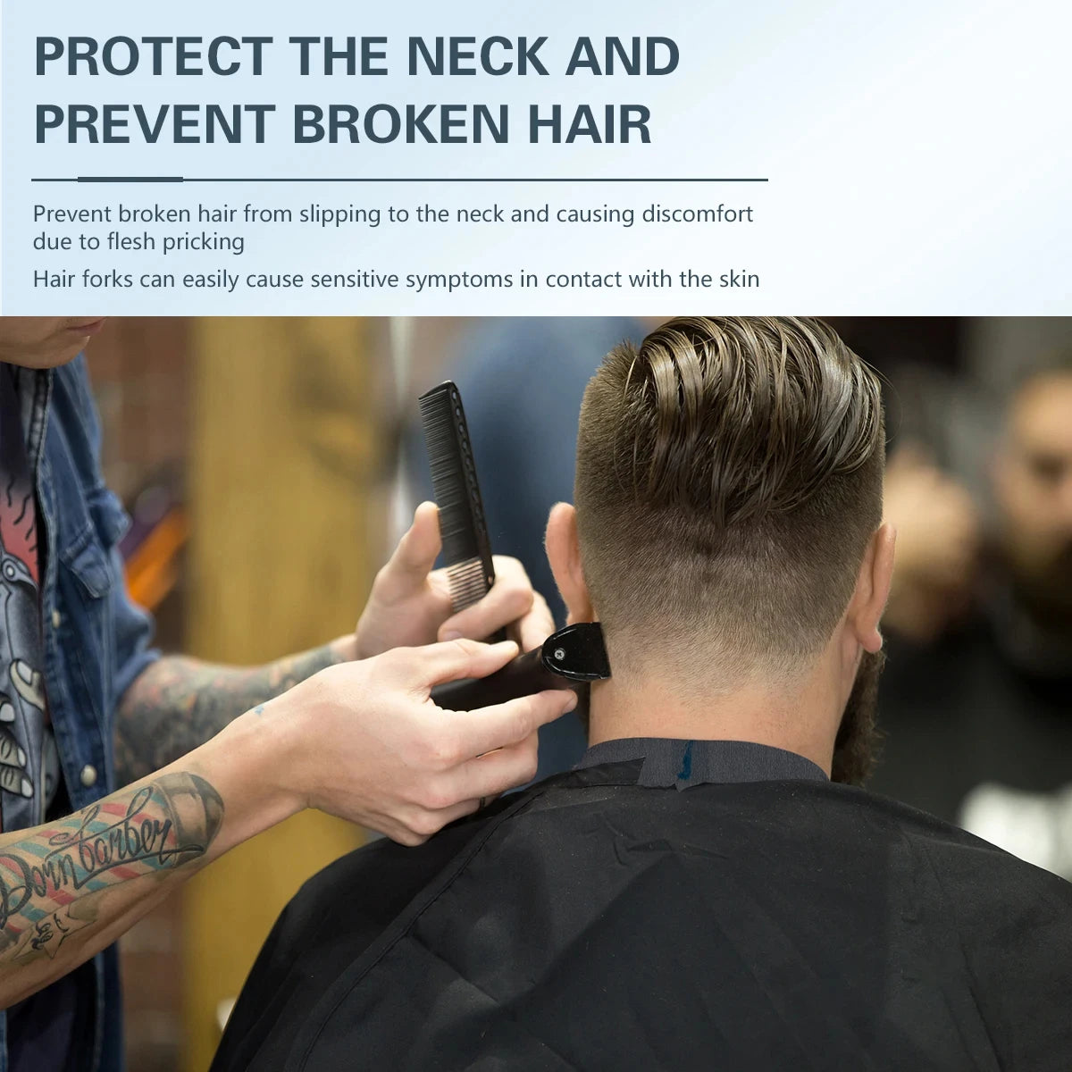 One Roll Disposable Barber Neck Papers - Dude Essentials