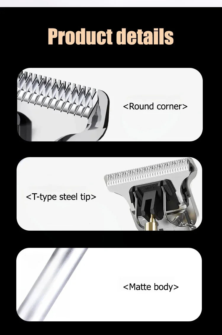 Vintage T9 Rechargeable Hair Clipper - Dude Essentials