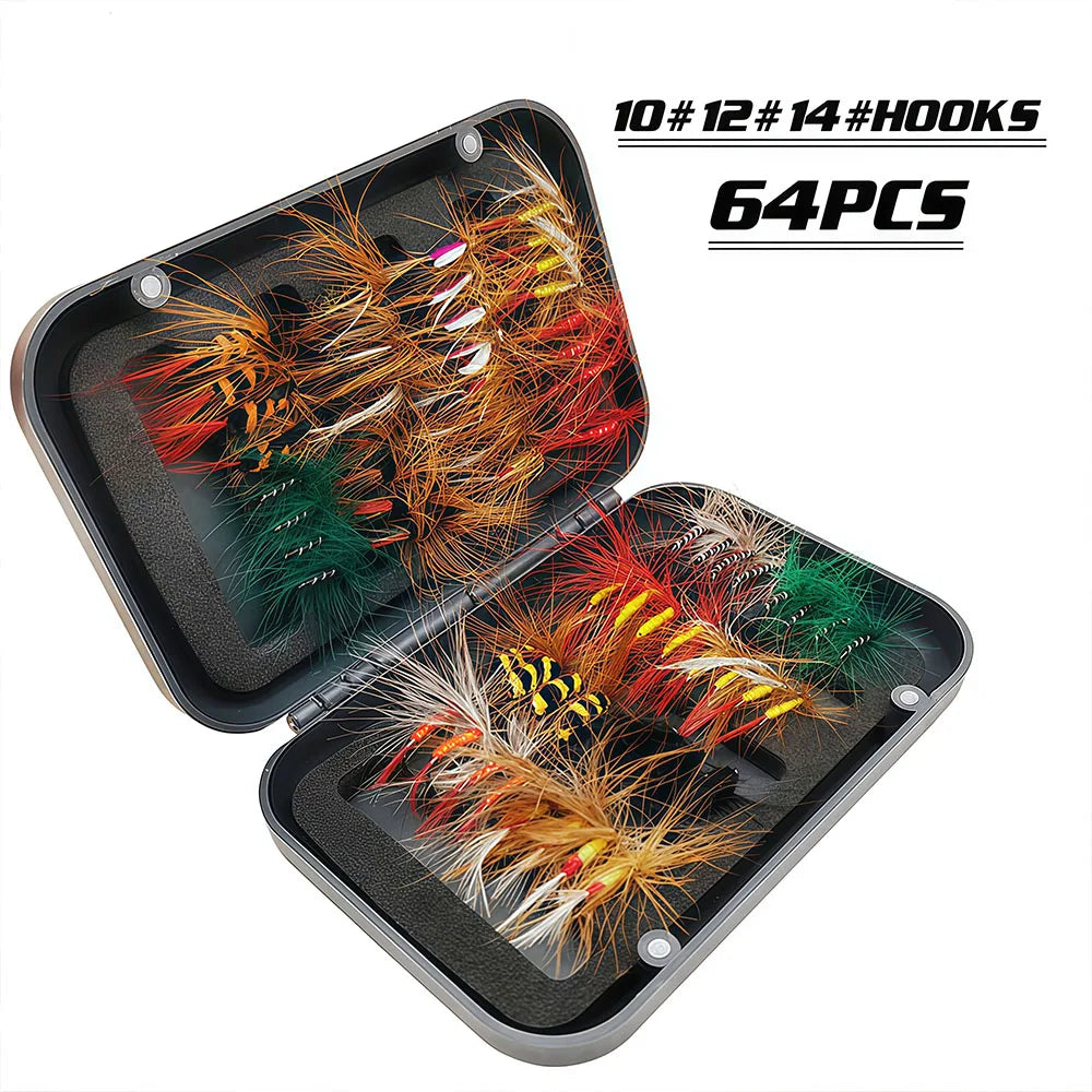 SantaKing Fly Fishing Lure Flies For Fly Bass Trout Pike Freshwater Fishing - Dude Essentials