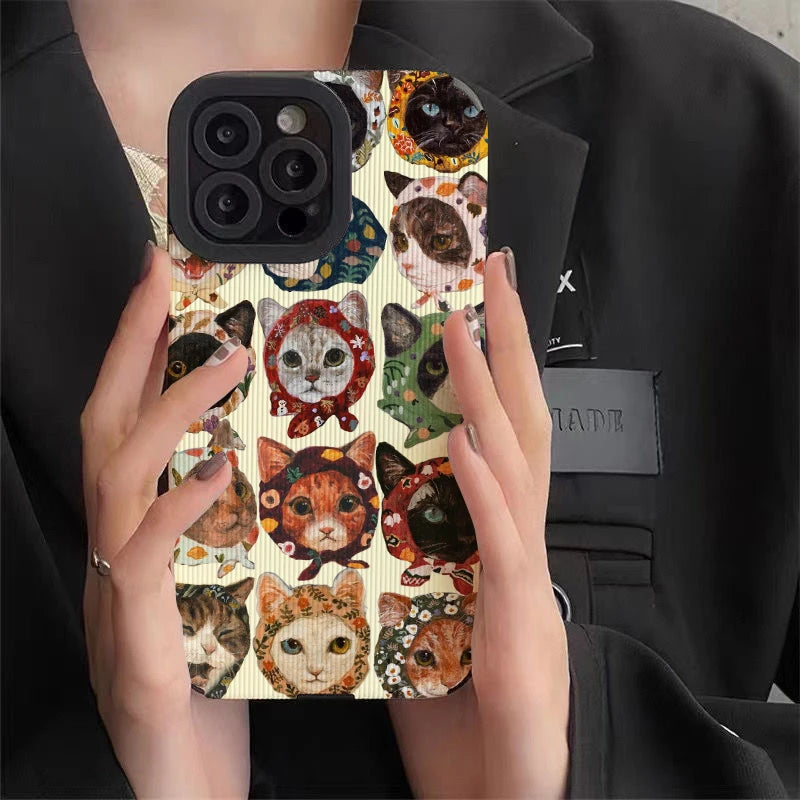 Funny Cat Phone Case - Dude Essentials