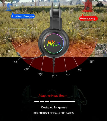 Gaming headset headset computer wired headset - Dude Essentials