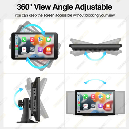 9 inch Car Radio Multimedia Video Player CarPlay Android Auto IPS Touch Screen AUX Input - Dude Essentials