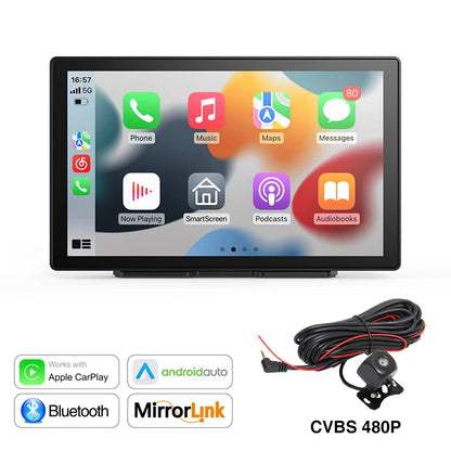 9 inch Car Radio Multimedia Video Player CarPlay Android Auto IPS Touch Screen AUX Input - Dude Essentials