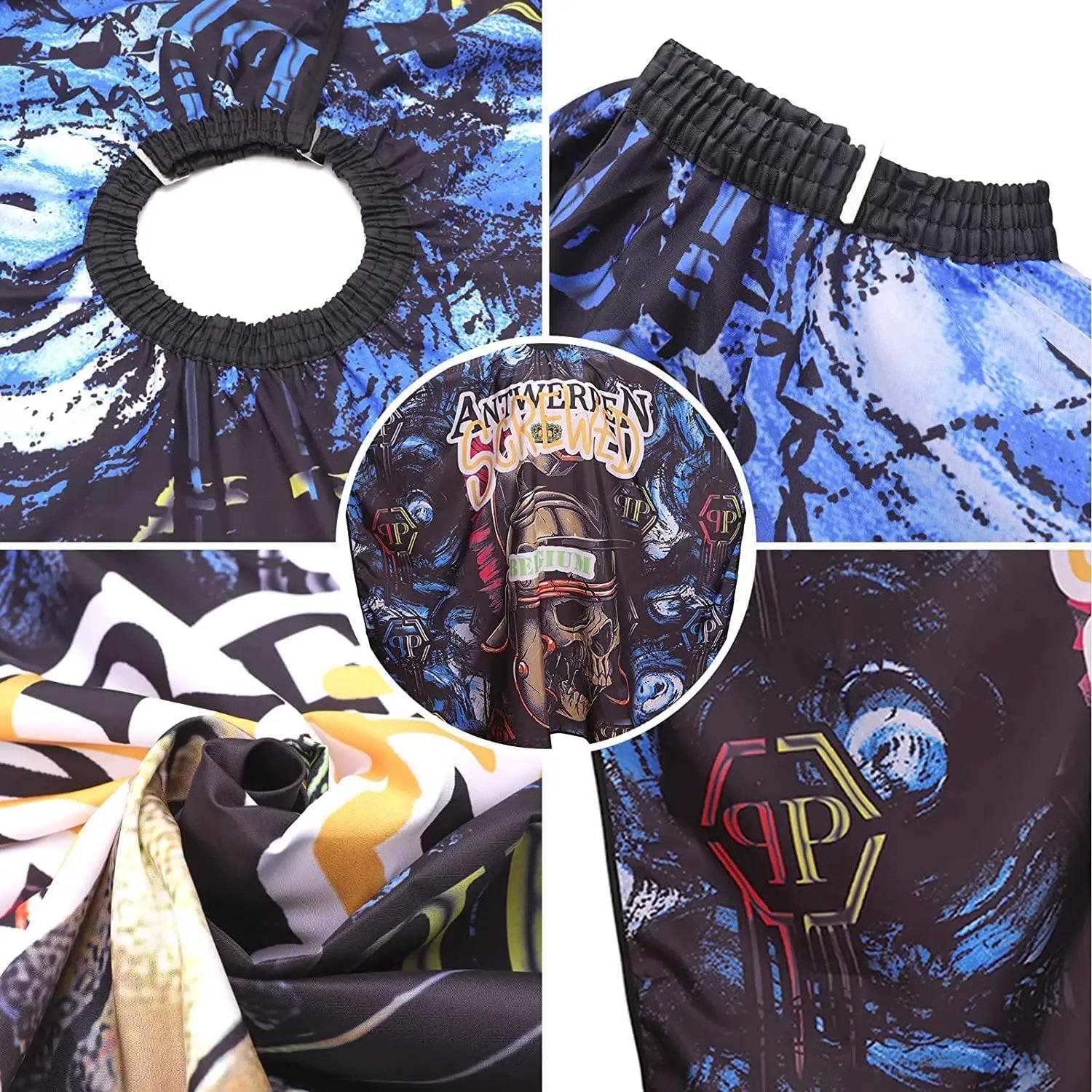 Hairdressing Cape for Hairstylist New Pattern Barber Capes - Dude Essentials