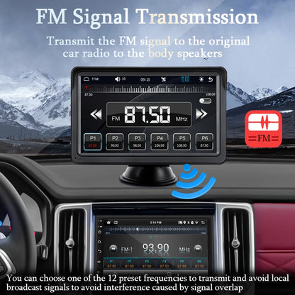HIPPBQCC CarPlay Android Auto Car Radio Multimedia Video Player 7inch Portable Touch Screen - Dude Essentials