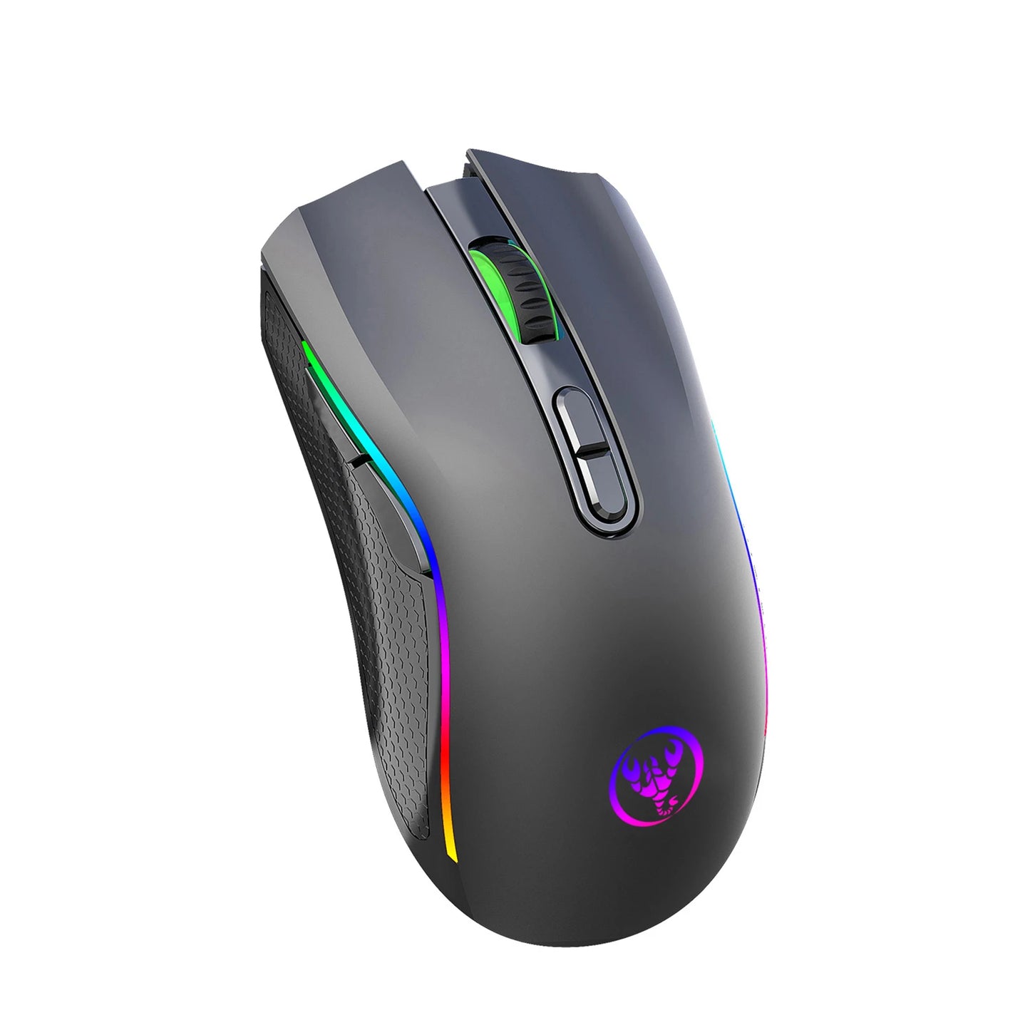 HXSJ T69 2.4G Wireless Mechanical Mouse RGB Gaming Mouse - Dude Essentials
