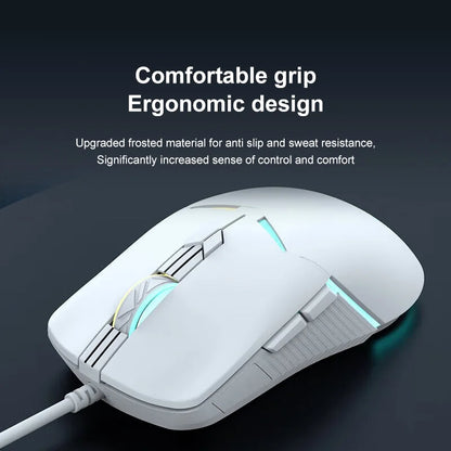 Erazer G301 The wired gaming mouse features an ergonomic design and adjustable DPI. - Dude Essentials