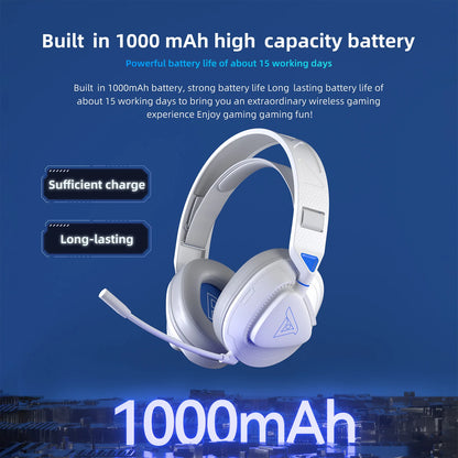 Wired Gaming Headset Adjustable Headband 2.4G Wireless Gaming Headset - Dude Essentials