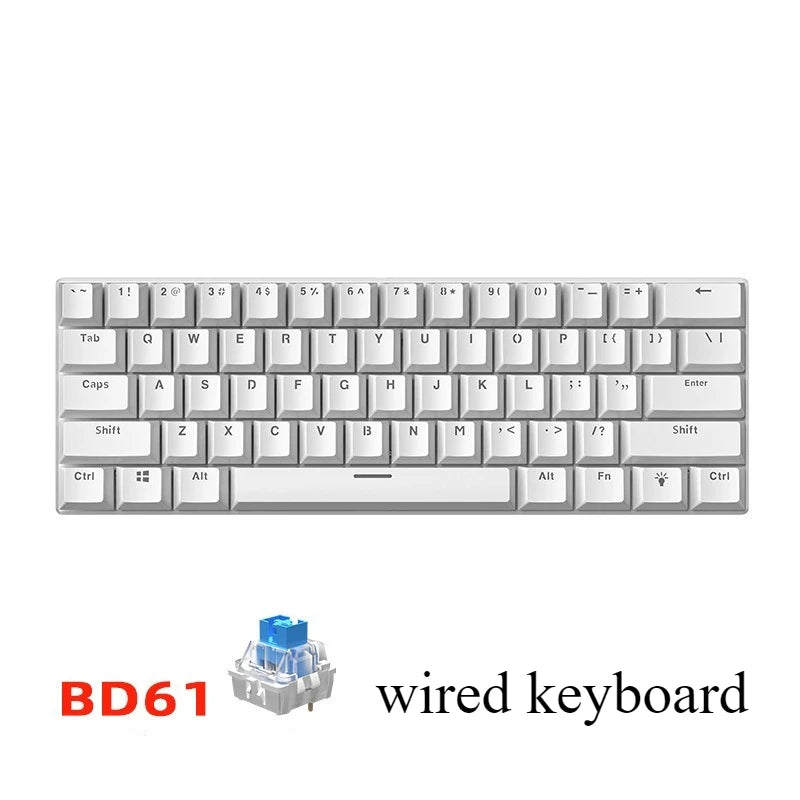 Teclado mecanico 60% gaming keyboard - Dude Essentials