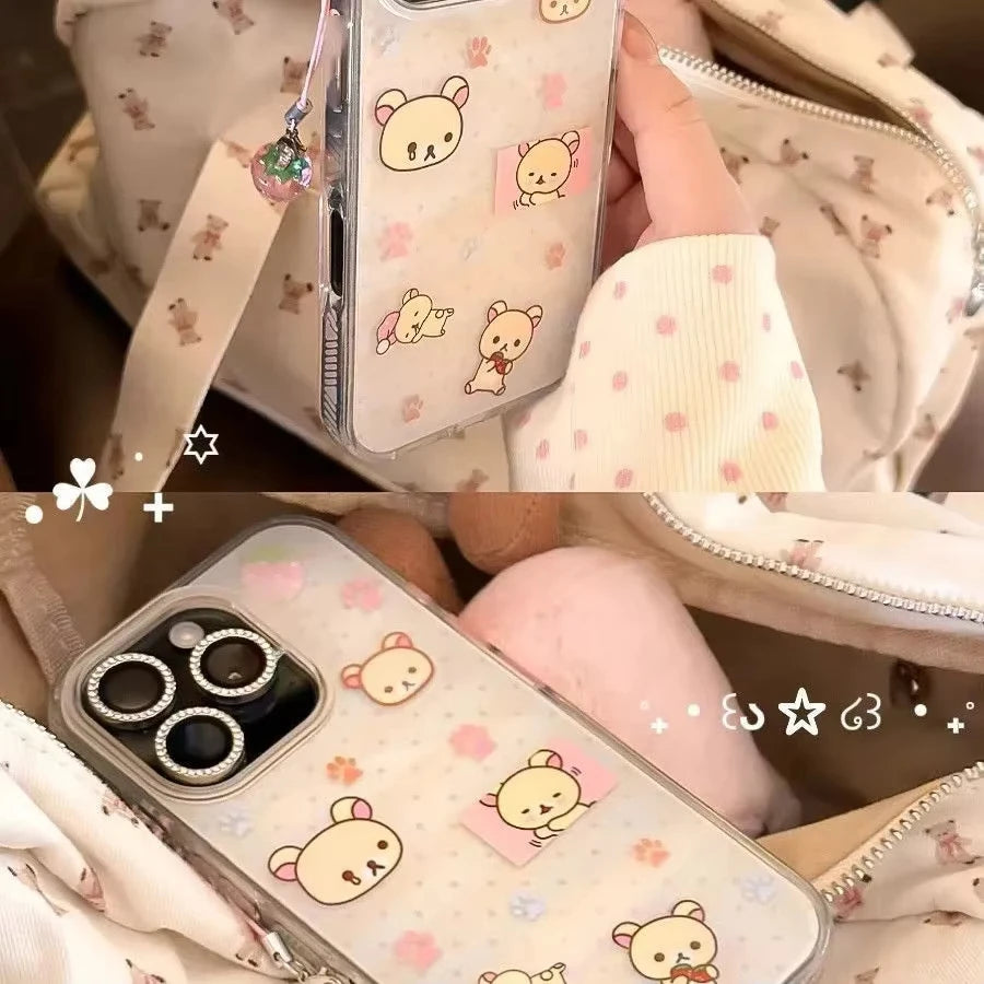 Cute Strawberry R-Rilakkuma Phone Case - Dude Essentials