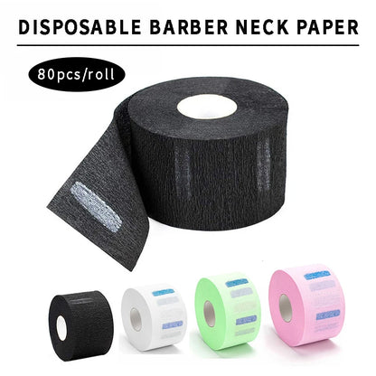 One Roll Disposable Barber Neck Papers - Dude Essentials