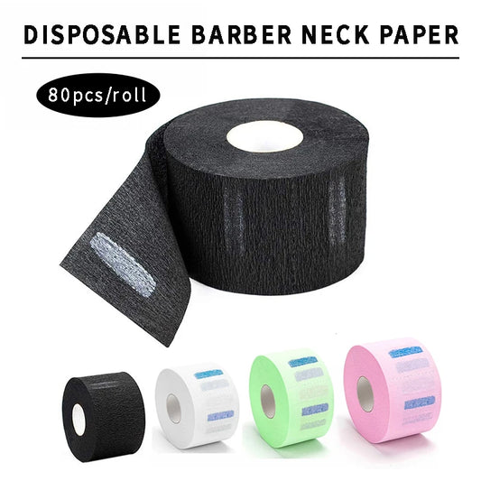 One Roll Disposable Barber Neck Papers - Dude Essentials