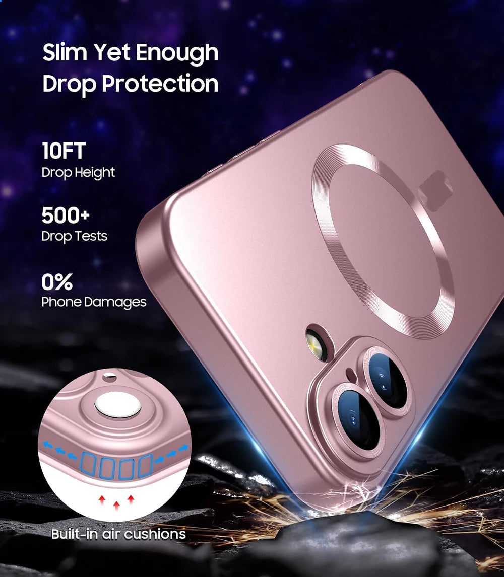 For Magsafe Magnetic Wireless Charge Phone Cases - Dude Essentials