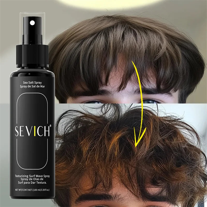 100ml Natural Sea Salt Spray For Hair - Dude Essentials