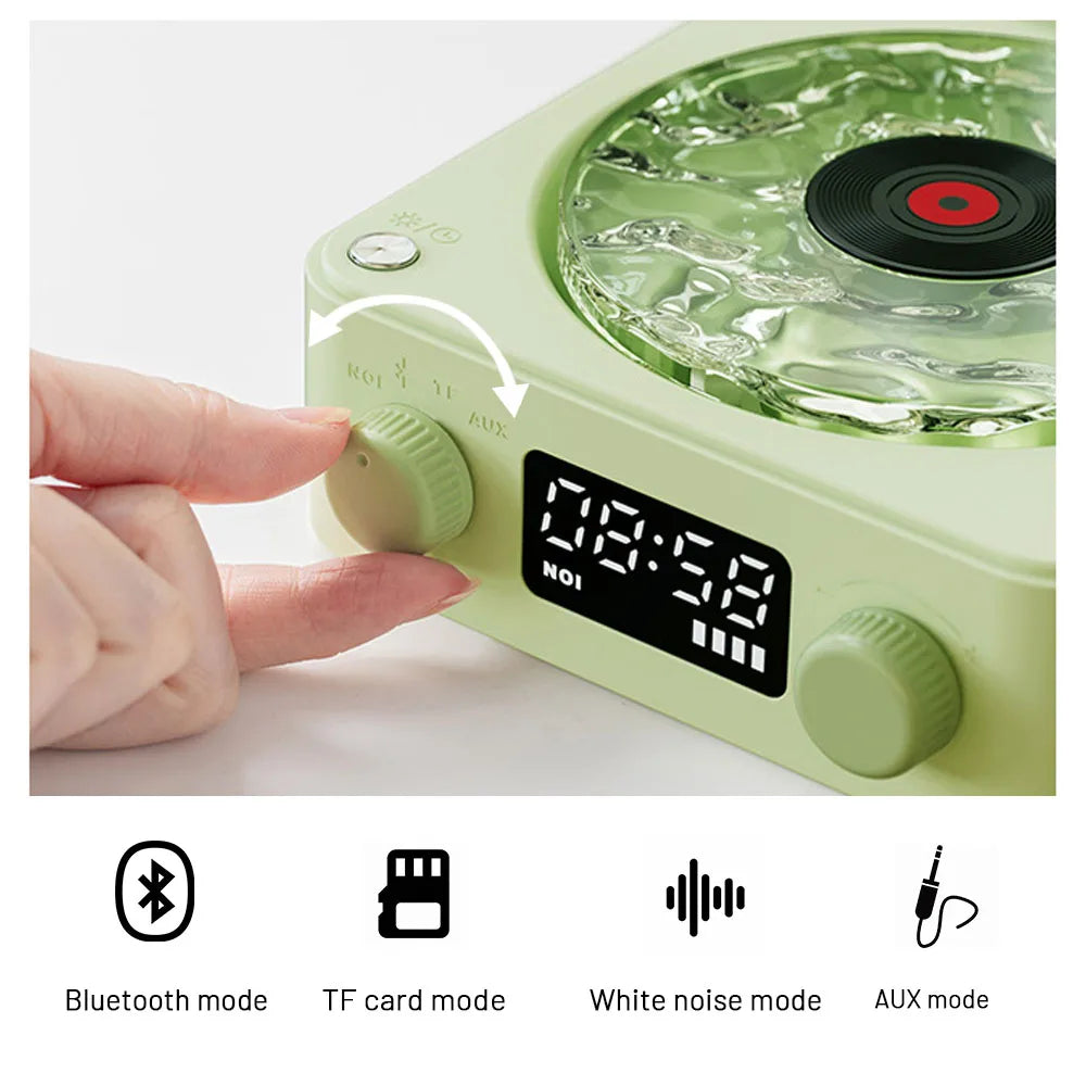 Mini Retro White Noise Bluetooth Speaker Portable Vintage Sleep Aid Bluetooth Speaker