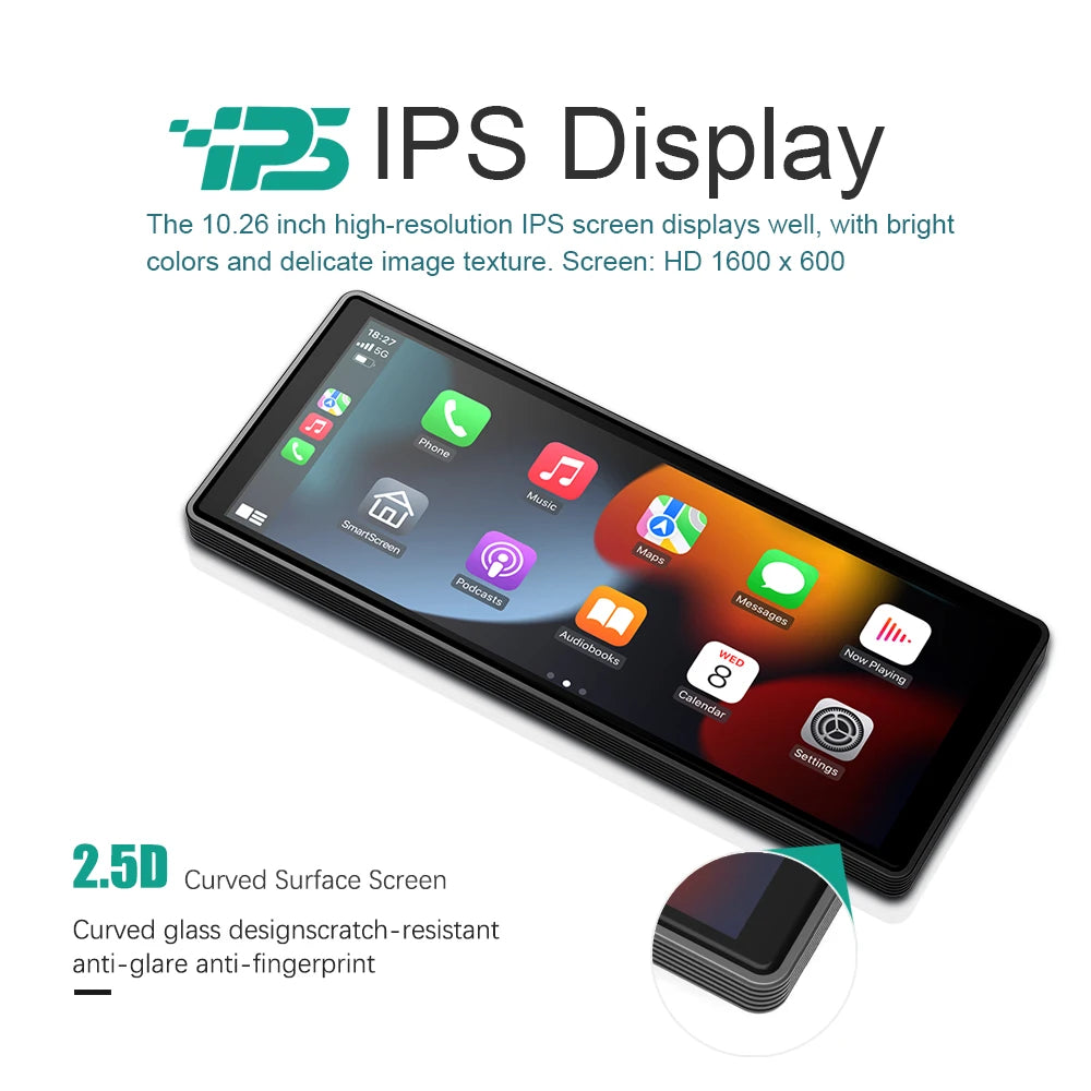 Universal Portable Carplay for Car Screen, Wireless Carplay Screen - Dude Essentials