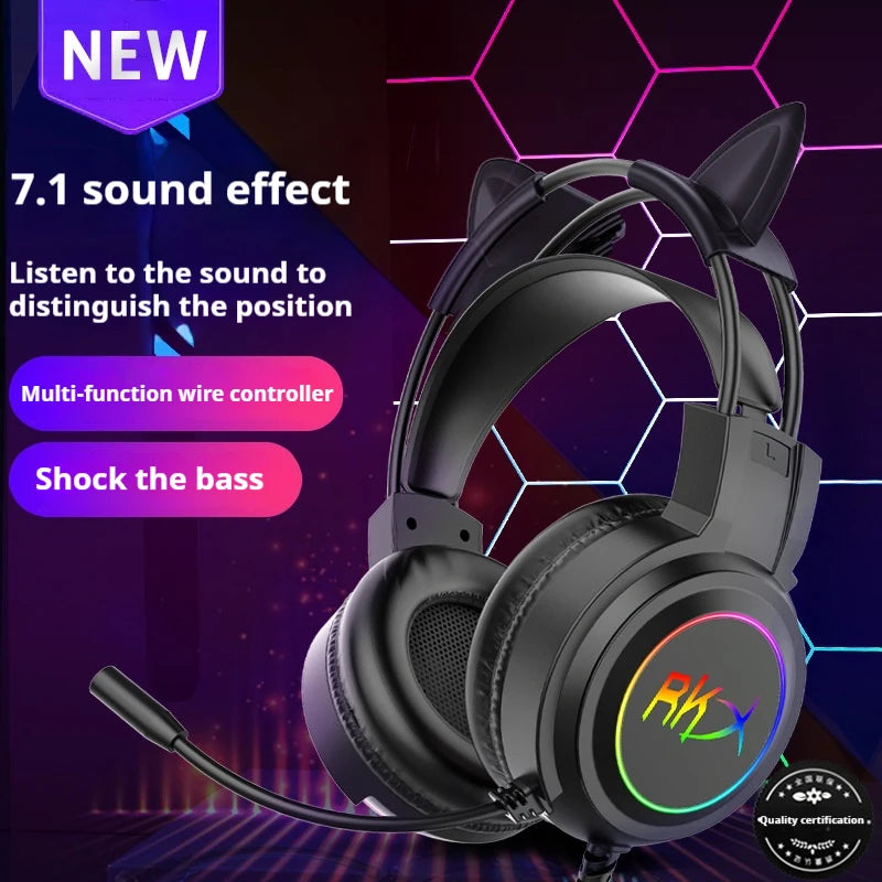 Gaming headset headset computer wired headset - Dude Essentials