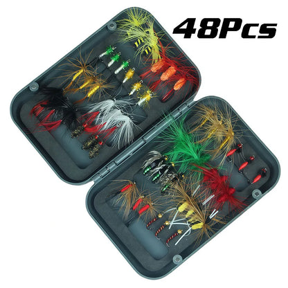 SantaKing Fly Fishing Lure Flies For Fly Bass Trout Pike Freshwater Fishing - Dude Essentials