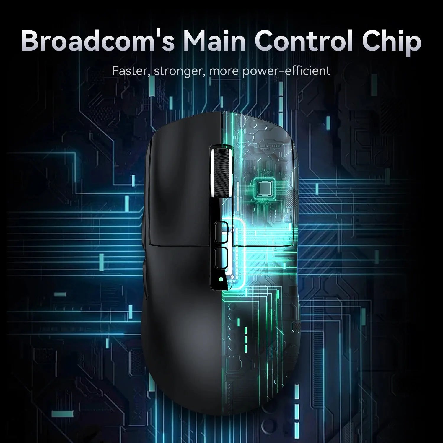 X6 Lightweight Wireless Gaming Mouse with 3 Mode Wired 2.4G - Dude Essentials