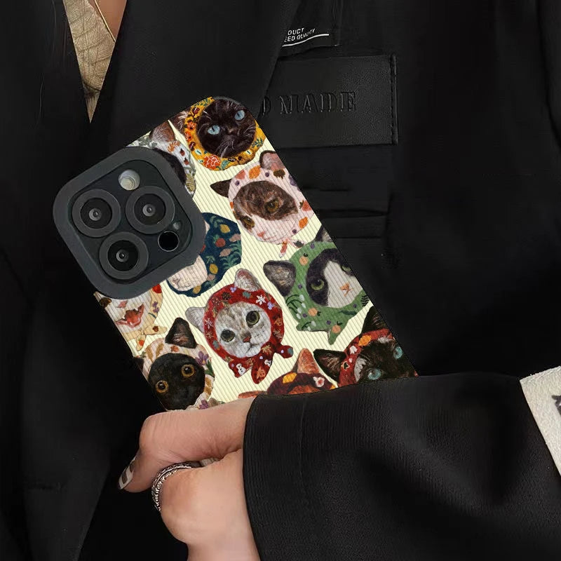 Funny Cat Phone Case - Dude Essentials