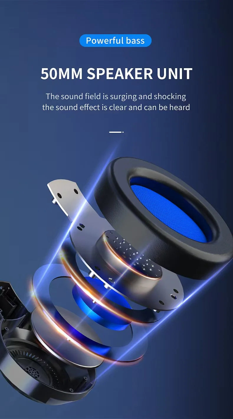 G58 gaming headset gaming wired 7.1 channel