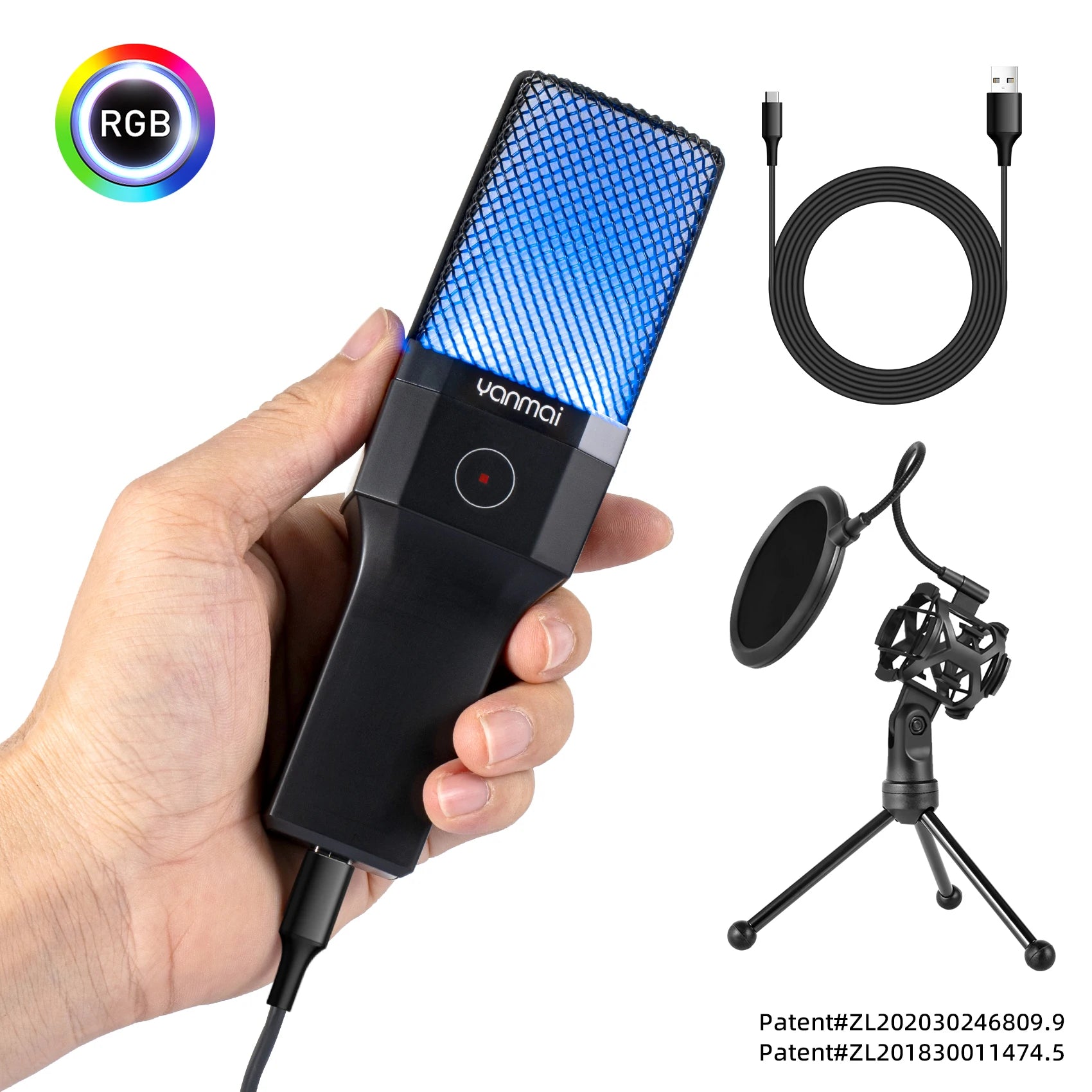 Gaming Microphone Professional Condenser Mic PC Laptop Computer - Dude Essentials