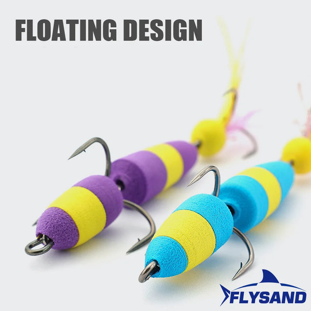 Frog Lures 9g Fishing Lures Floating Weedless Lure with Double Sharp Hooks - Dude Essentials