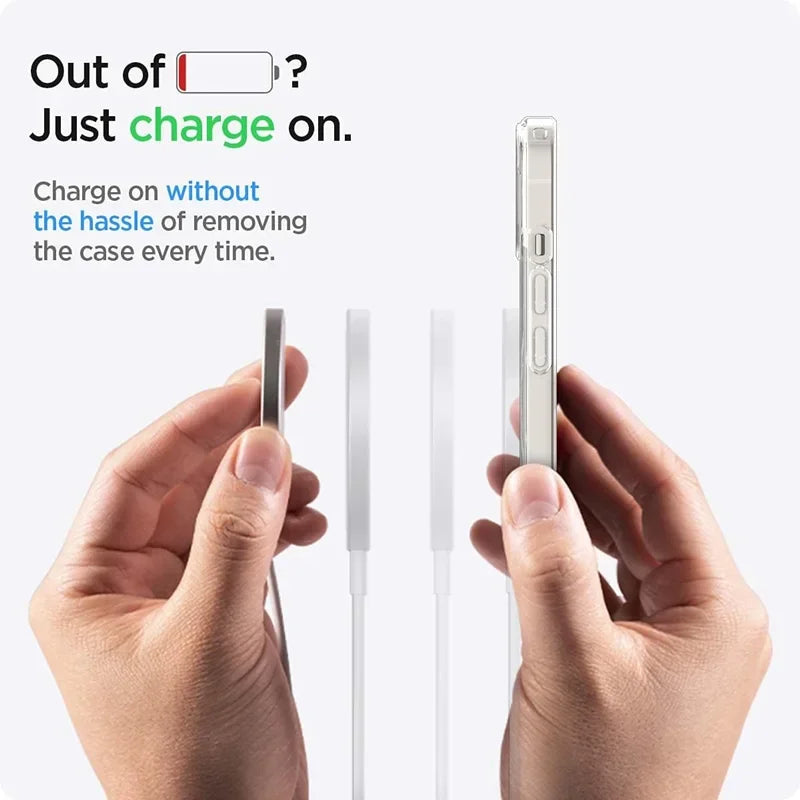 Original Magnetic Transparent Phone Case - Dude Essentials