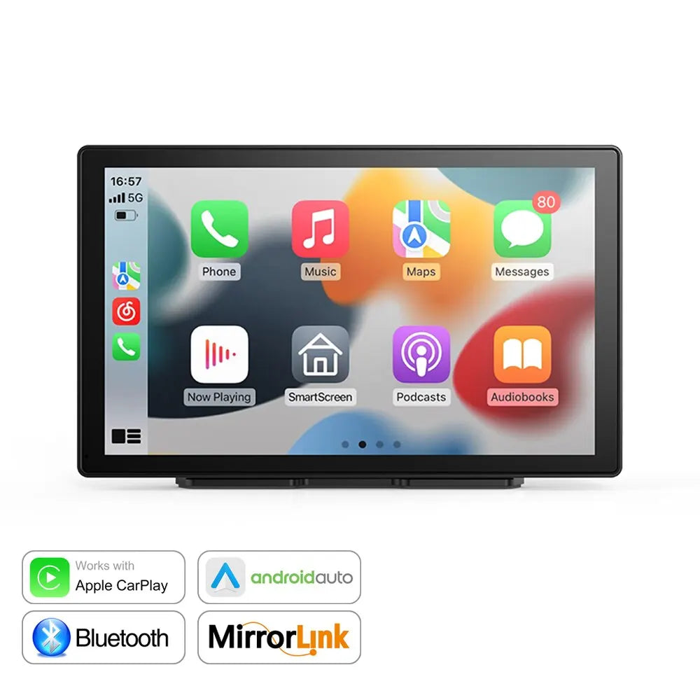 9 inch Car Radio Multimedia Video Player CarPlay Android Auto IPS Touch Screen AUX Input - Dude Essentials