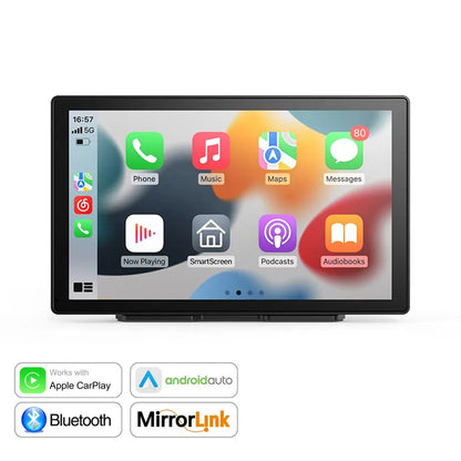 9 inch Car Radio Multimedia Video Player CarPlay Android Auto IPS Touch Screen AUX Input - Dude Essentials