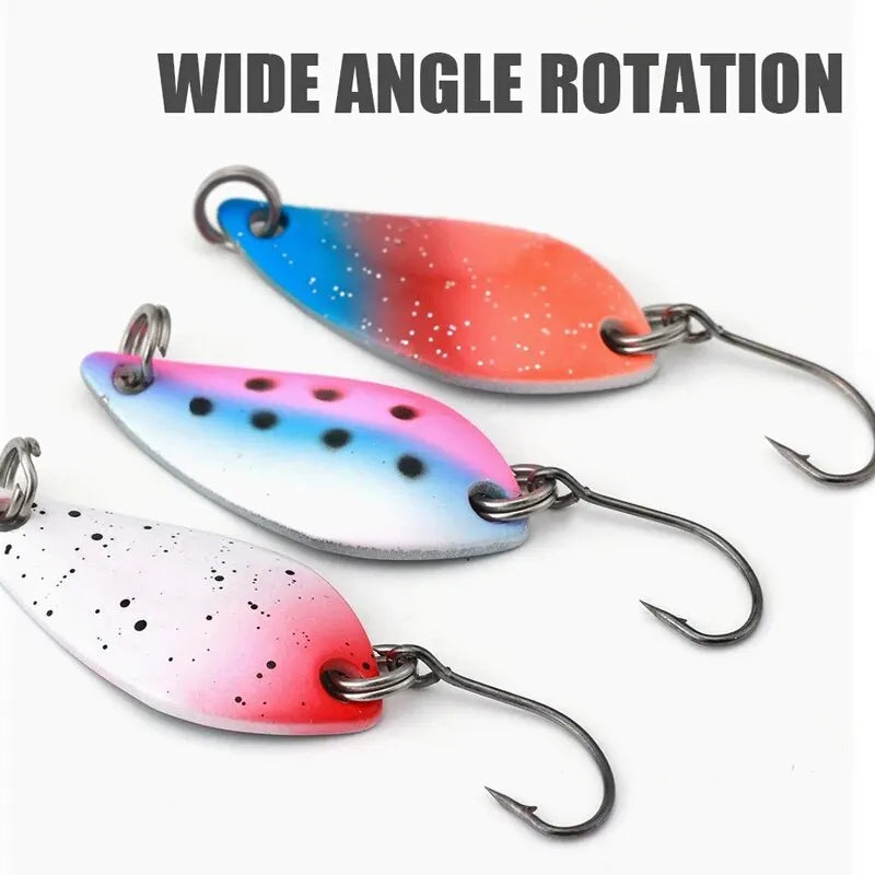 2.5g/3.5g/5g Fishing Kit Jig Spoon Lure Bait Set - Dude Essentials